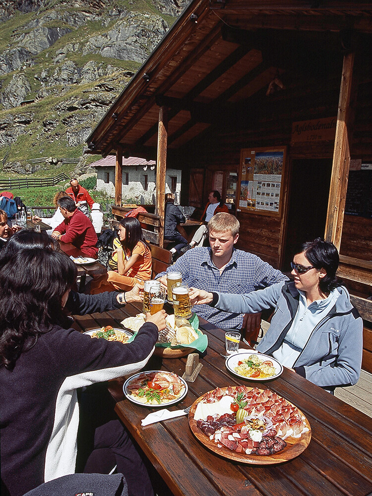 Bergblick im schönen Ratschingstal