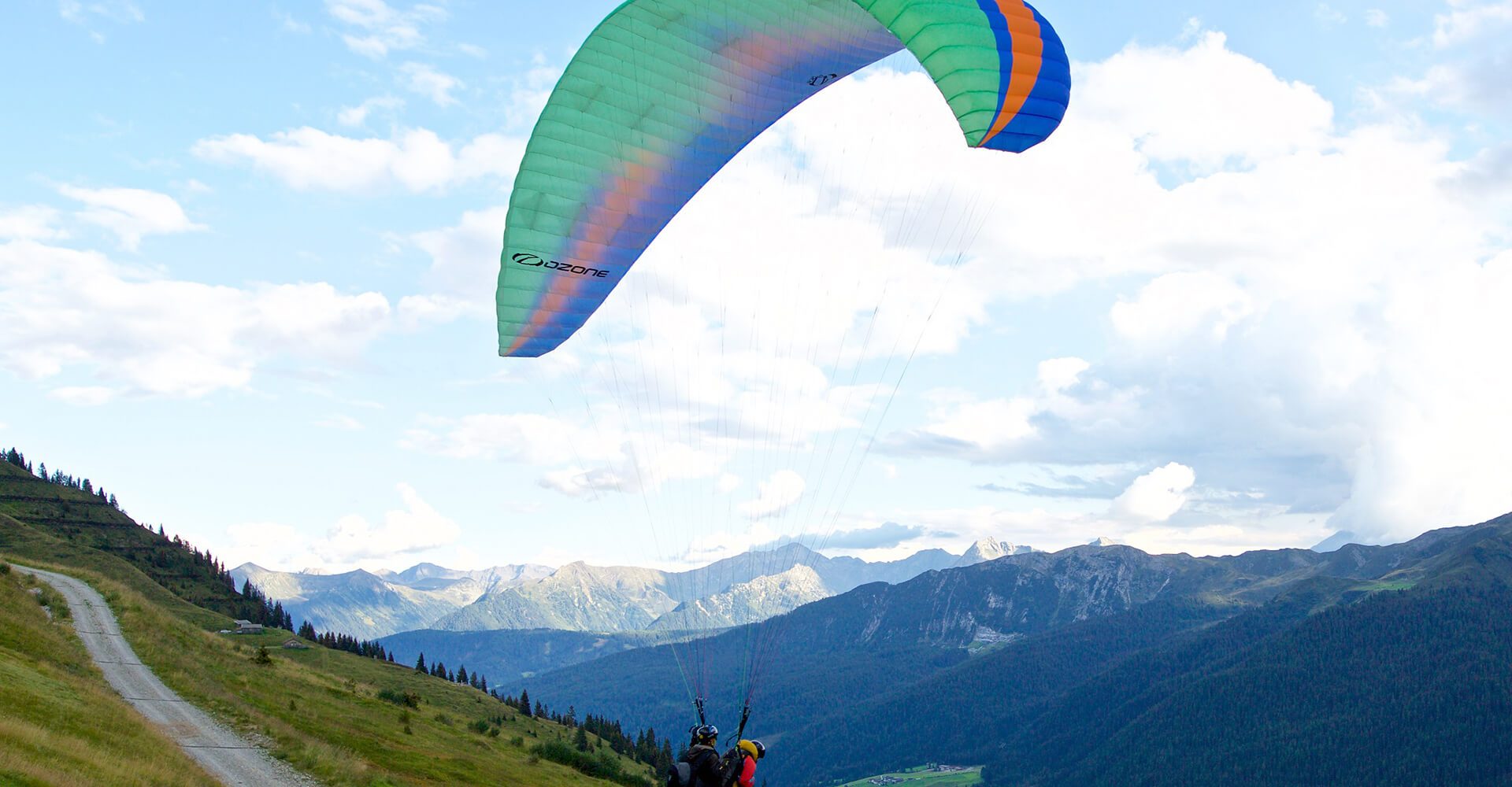 Paragliding im Eisacktal