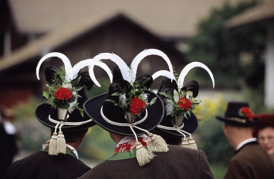 Traditionelle Trachtenhüte aus Südtirol